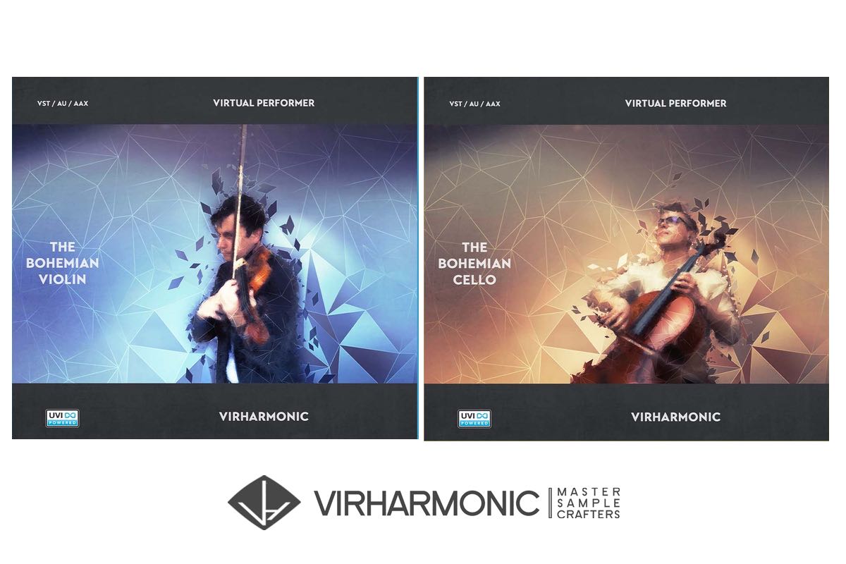 VIRHARMONIC『Bohemian Violin V4』『 Bohemian Cello V4』新発売。キースイッチなしでリアルな演奏を可能にする賢いソロ弦楽音源
