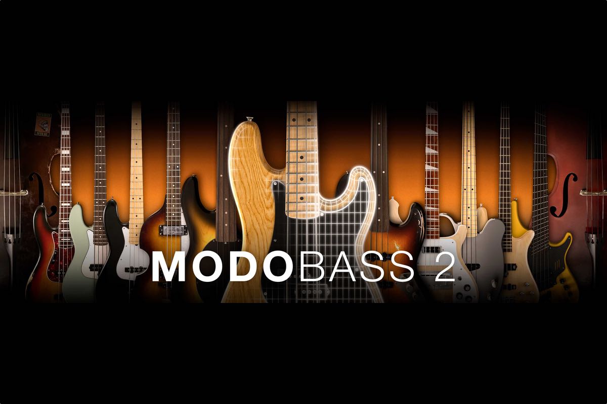 IK Multimedia MODO BASS 2 発表。定番フィジカルモデリングベース音源が音色も機能もパワーアップ。
