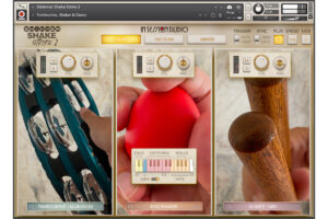 IN SESSION AUDIO SHIMMER SHAKE STRIKE 2 + EXPANSION 登場！J-POPに役立つパーカッション総合音源が増量パワーアップ！