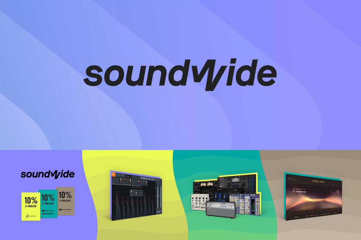 Soundwide 爆誕！期間限定プレゼントキャンペーンも超強力！Native Instruments、iZotope、Plugin Alliance、Brainworx、Sound Stacksが業務提携
