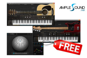 Ample Soundのアコースティックギター/ベース/パーカッション音源が無料！今すぐもらうべし