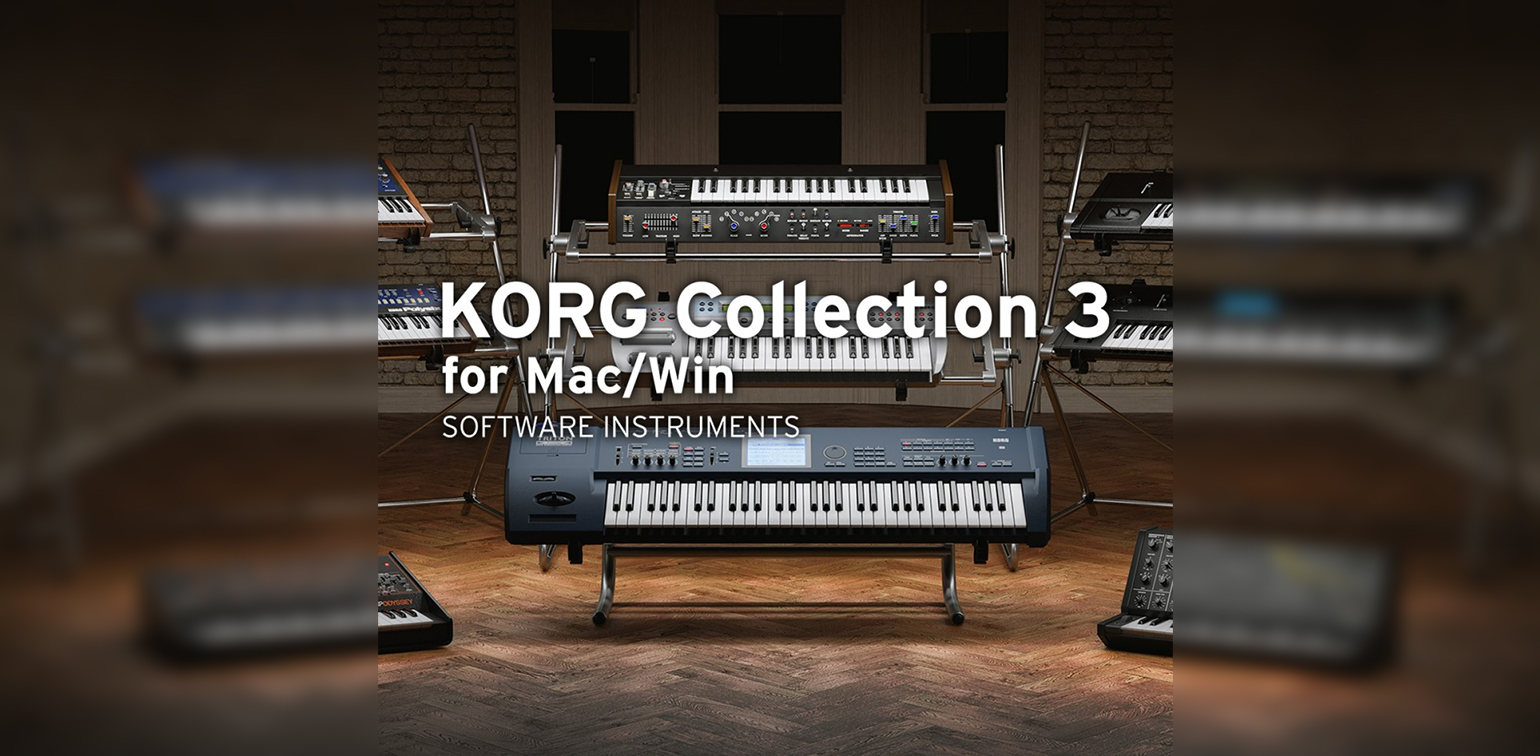 KORG Collection 3がApple シリコンにネイティブ対応！