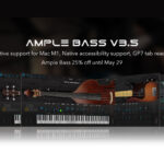 AMPLE SOUND『AMPLE BASS』シリーズが v3.5アップデート!記念セールで期間限定25%OFF!