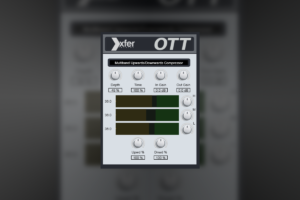 Xfer Record OTT サウンドにインパクトを与える、無料のマルチバンドコンプレッサー