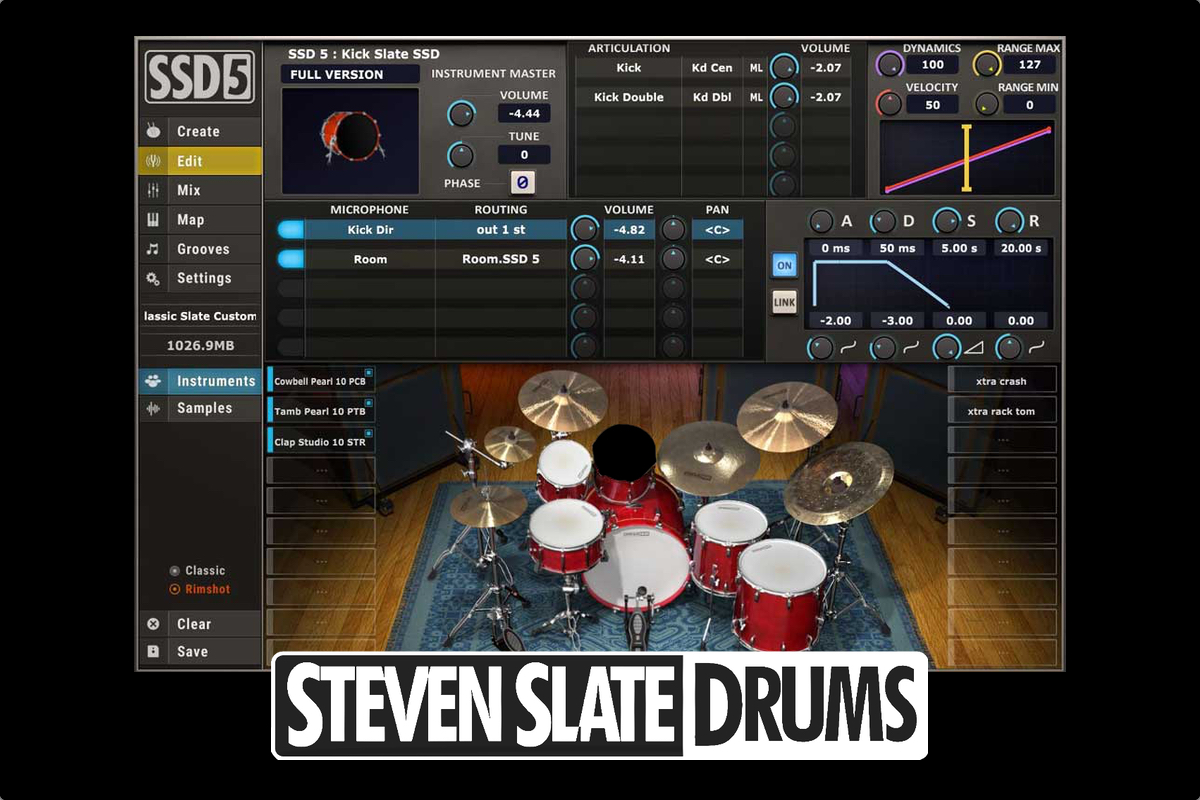 Steven Slate Drums 5.5 FREE 完全無料でガッツリ使える実力派ドラム音源