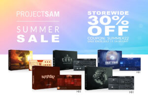 【7/11まで】PROJECT SAM サマーセール開催中！人気製品 30%OFF！