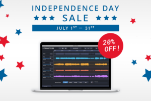 【7/31迄】AUDIONAMIX XTRAX STEMS 1年間有効ライセンスが20%OFF！2MIXを「ボーカル」「ドラム」「ベース」「その他」に分離するツール