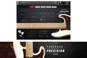 IMPACT SOUNDWORKSの無料5弦エレキベース音源SHREDDAGE 3 PRECISION FREE
