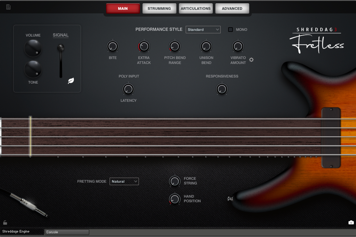 IMPACT SOUNDWORKS からShreddage 3 Fretlessが新発売。マイクとDI合計3chをミックスできるリアルなフレットレスベース音源！
