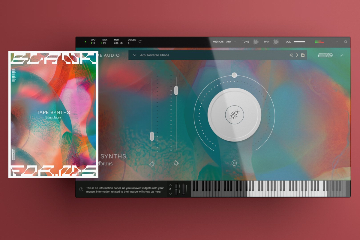 SPITFIRE AUDIO からBLANKFOR.MS - TAPE SYNTHSが登場！テープで揺らぐアンビエントシンセ