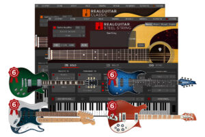 MUSICLAB REAL GUITAR V6 シリーズ登場！アコギからエレキ、8弦ギターまで。過去最高のリアリティで再現！