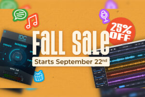 【11/24迄】秋のAUDIONAMIX セール！2MIXから各パートを分離するXTRAXなどが25%OFF！