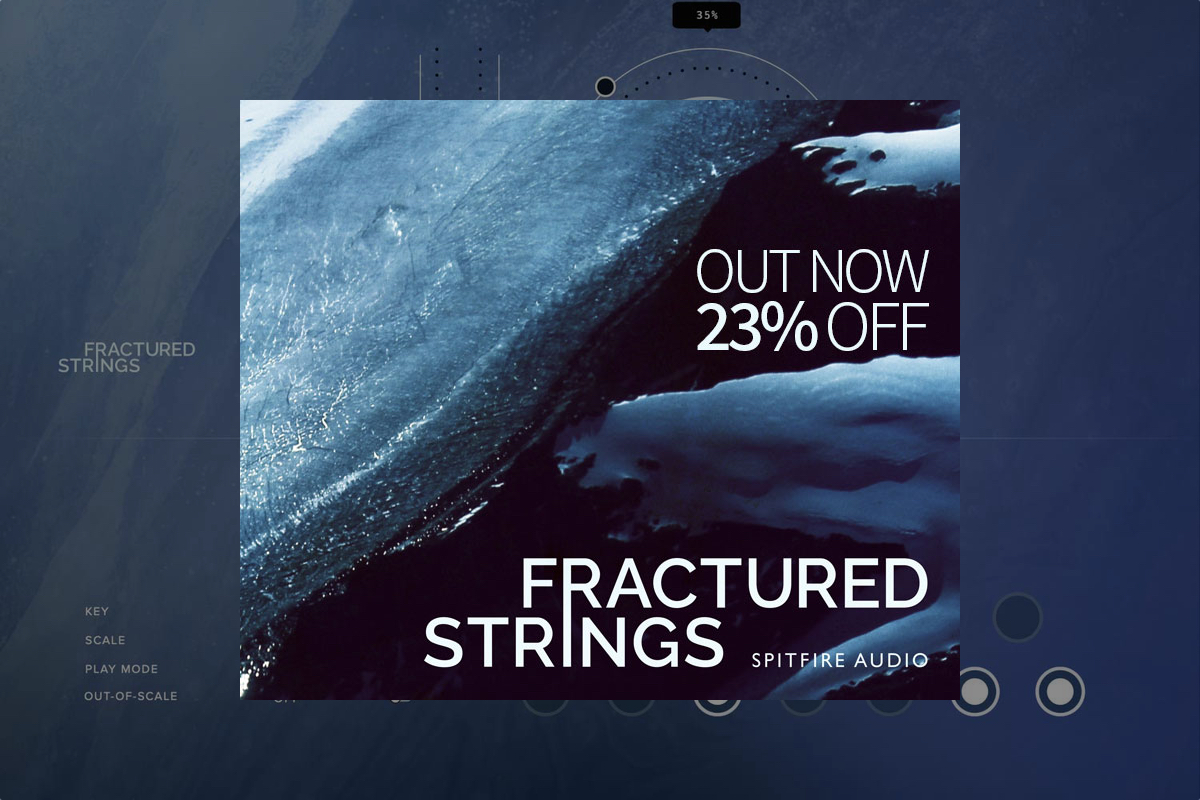 【10/13迄】SPITFIRE AUDIO『FRACTURED STRINGS』新発売＆イントロセール！極寒の大自然に挑むBBC番組のために生まれたストリングス音源
