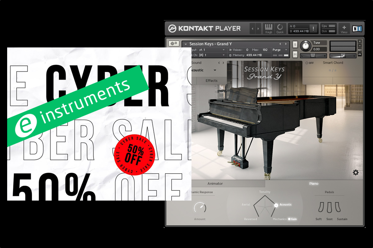 【12/1迄】e-instrumentsの高コスパピアノ音源が50%OFFでさらにプライスダウン！