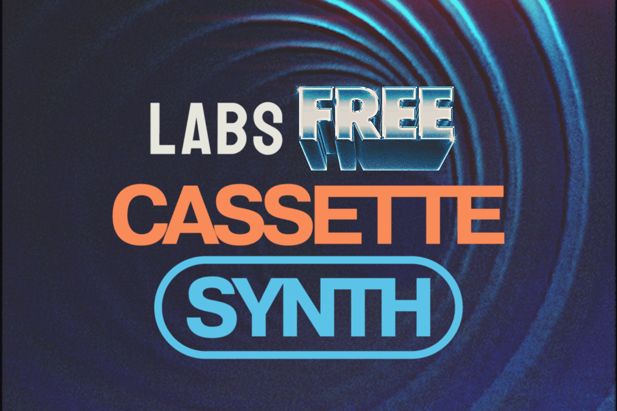 【無料】Spitfire Audio フリー音源 LABSに新製品『CASSETTE SYNTH』が加わりました！