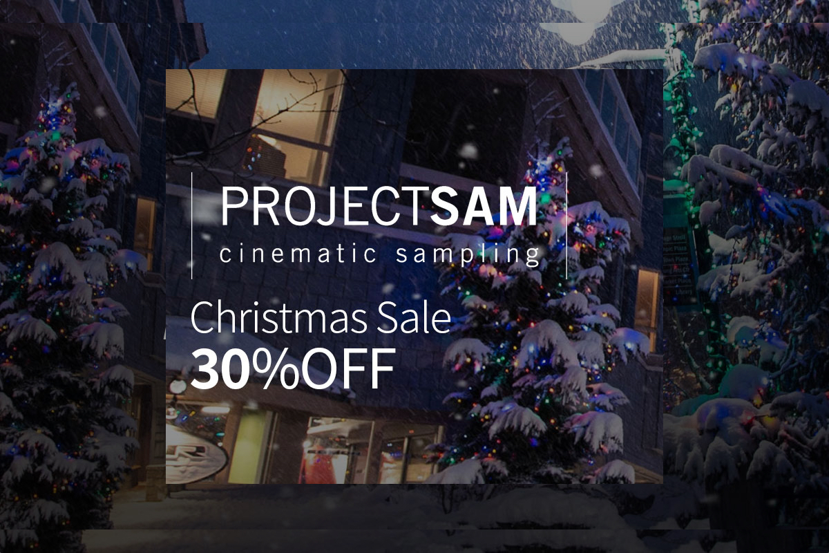 【2023/1/3迄】Project SAM クリスマスセールで 代表オーケストラ音源 4製品が30%OFF！